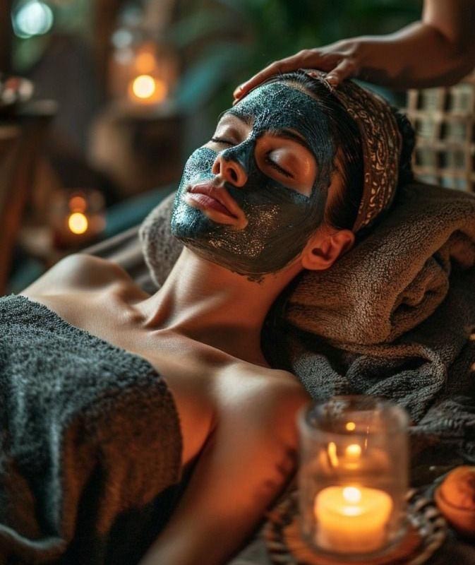 luxurious herbal foot bath ritual